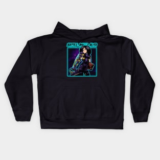 Hugo's Dream - Dive into the Romance of Angel Alita Kids Hoodie